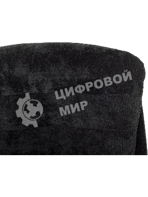Кресло руководителя Бюрократ T-9950MSG-F Fabric черный Light-20, крестов. пластик, подст. для ног