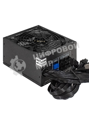 Блок питания ExeGate 650PPX RTL (EX259612RUS), 650Вт, 140мм, модульный, черный