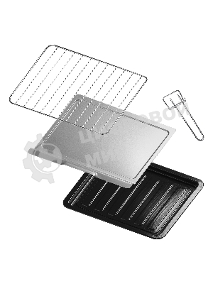 Мини-печь BBK OE3037M черный