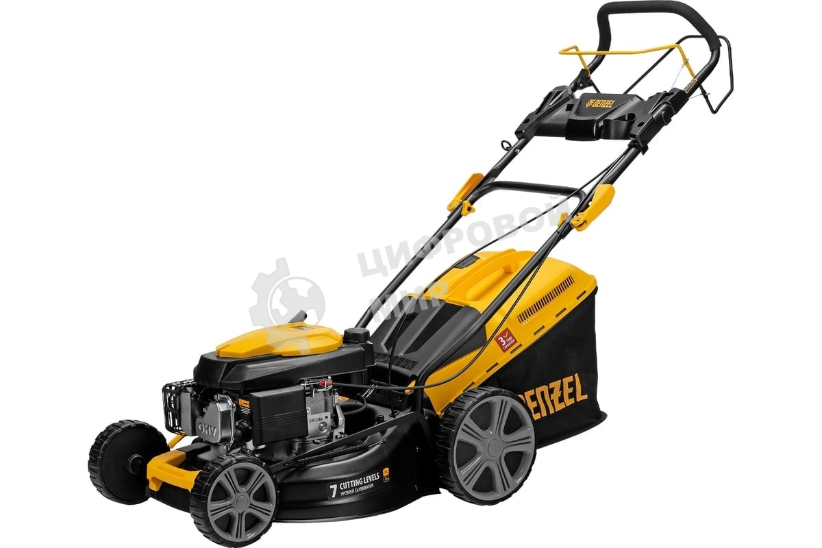 Газонокосилка бензиновая Denzel GLD-460SP