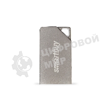 Флешка USB SmartBuy MU30 Metal (SB032GBMU30), 32Gb, USB 2.0, R/W 20/10, серебристый
