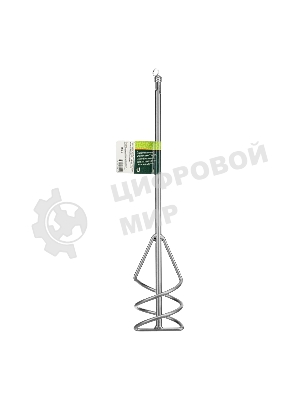 Миксер Сибртех для строительных смесей, 80х400 мм, хвостовик SDS plus