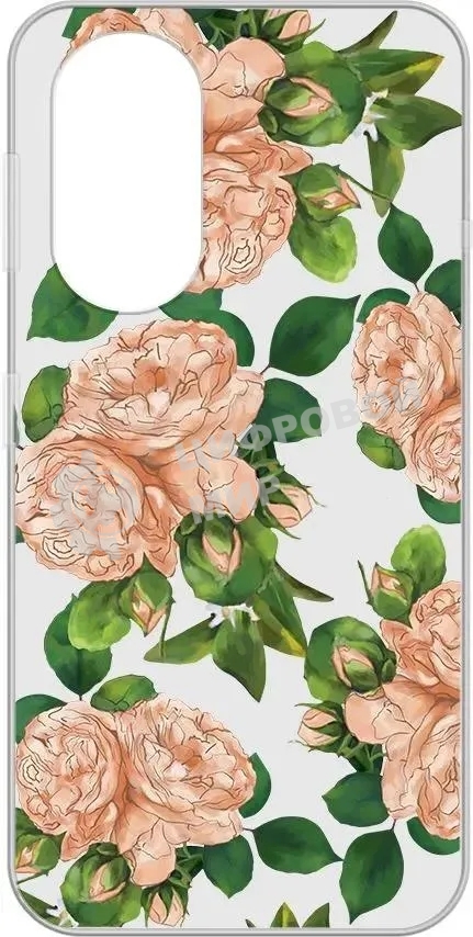 Чехол (клип-кейс) Gresso Air, для Honor 50, прозрачный/рисунок gr17aaae9317