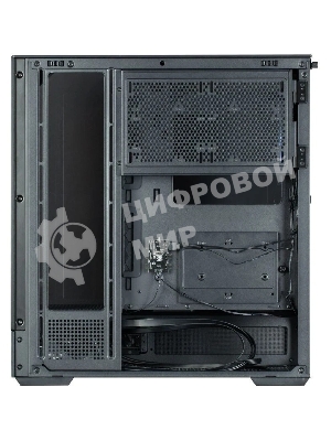 Компьютерный корпус ZALMAN P40 Prism Plus, ATX, черный, WINDOW, 3xCombo (3.5'' or 2.5