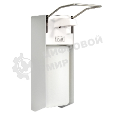 Локтевой дозатор для жидкого мыла и дез. растворов, 1000 мл, Puff-8191, 26х23х10 см