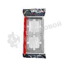 Рамка 2-мест. горизонт. ZIMA серый матовый LEZARD 704-7400-147