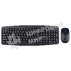 Комплект клавиатура+мышь Gembird KBS-8000 беспроводной, USB, 1600 DPI, чёрный
