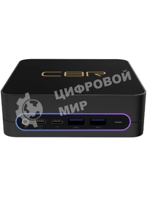 Мини ПК CBR MiniPC-DT002 (Intel i5-1235U/16Gb DDR4/512Gb SSD PCIe/W11Pro/2 х USB 2.0, 2 х HDMI, 2 х USB 3.2, USB-C 3.0, USB-C 2.0, 3.5мм Combo Jack, RJ-45, VESA)