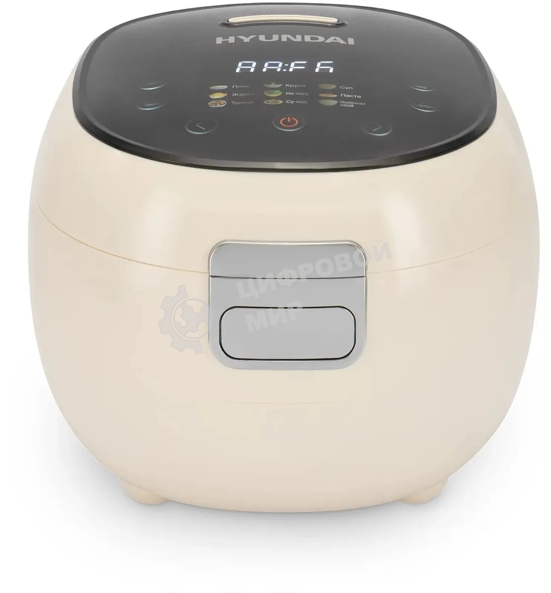 Мультиварка Hyundai HYMC-2408 3л 500Вт молочный/черный