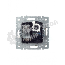 Розетка телевизионная двойная TV+RJ45 IEK BRITE РТВ/РК12-БрКр кат.5E бежевый