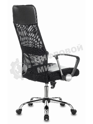 Кресло Бюрократ CH-600SL черный, экокожа