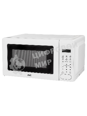 Микроволновая печь JVC JK-MW365S белый, 20 л, 700 Вт, переключатели - сенсор