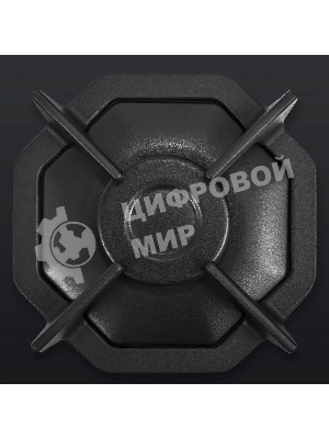 Газовая варочная панель Maunfeld EGHG.64.2CB/G, 4 конфорки, закаленное стекло, черный