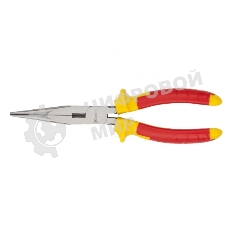 Длинногубцы прямые Matrix Insulated 17103 200 мм, двухкомпонентные рукоятки PROFESSIONAL
