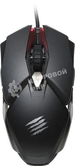 Мышь проводная Mad Catz B.A.T. 6+ черный, 16000 dpi, USB, кнопки - 10