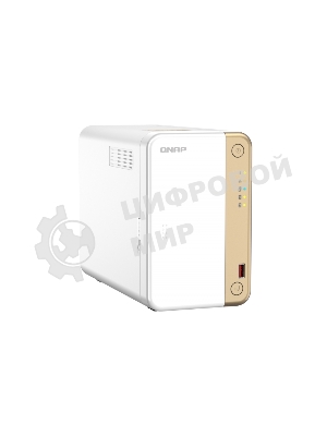 Сетевое хранилище channel QNAP TS-262-4G NAS 2 HDD trays, 2 x M.2 NVMe PCIe Gen 3 x1, 2-core Intel Celeron N4505 2.9 GHz, 4 Gb RAM (4Gb max), 1x2.5 Gigabit Ethernet, Slot PCIe Gen 3 x2, 2 USB 3.2 Gen 2 (10Gbps) Port, 2xUSB USB 2.0 port, 1xHDMI 2.0