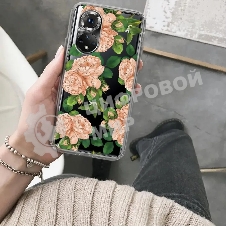 Чехол (клип-кейс) Gresso Air, для Honor 50, прозрачный/рисунок gr17aaae9317