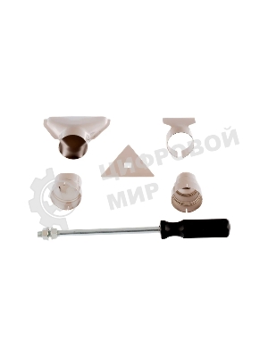 Фен технический Denzel HG-2000E, 2000 Вт, 2 режима, LCD дисплей