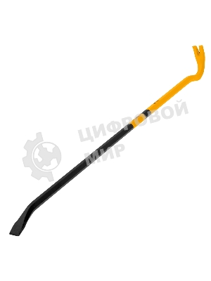 Лом-гвоздодер Denzel 900 мм, шестигранный 19 мм, окрашенный, сталь 65