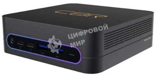 Мини ПК CBR MiniPC-DT002 (Intel i5-1235U/16Gb DDR4/512Gb SSD PCIe/W11Pro/2 х USB 2.0, 2 х HDMI, 2 х USB 3.2, USB-C 3.0, USB-C 2.0, 3.5мм Combo Jack, RJ-45, VESA)