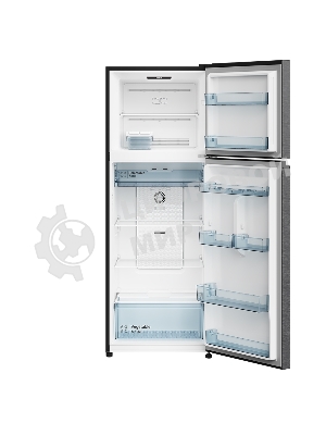 Холодильник Hitachi HRTN6443SXCS серебристый двухкамерный 315/94л морозилка сверху