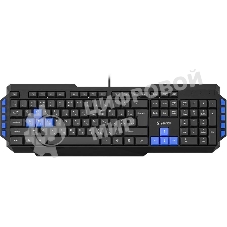 Клавиатура Oklick 750G Frost War проводная, USB Type-A, чёрный