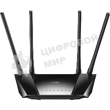 Роутер беспроводной Cudy LT400 N300 10/100BASE-TX/4G cat.4 черный