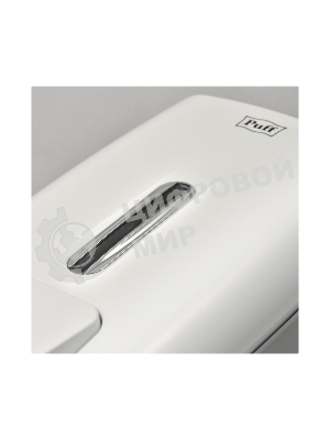 Дозатор для жидкого мыла пластик Puff-8120 белый, 0,8 л