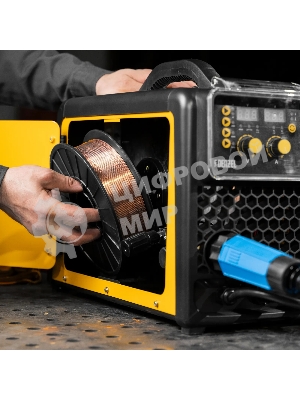 Аппарат инверторный полуавтоматической сварки Denzel MIG-160, 160 А, ПВ 60%, катушка 5 кг