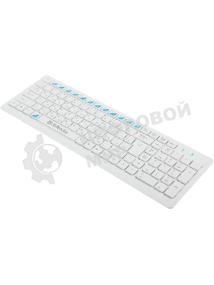 Комплект клавиатура+мышь Defender Skyline 895 беспроводной, USB, 2000 DPI, белый