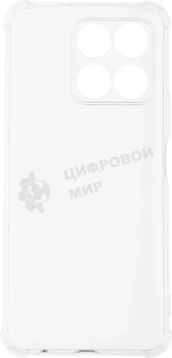 Чехол (клип-кейс) BoraSCO для Honor X6a 72472 прозрачный