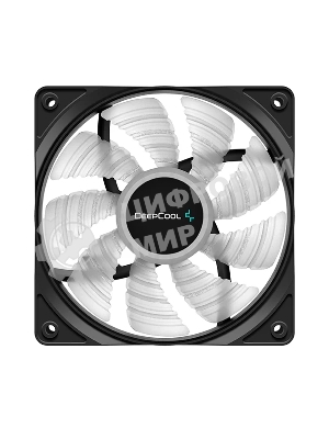 Вентилятор для корпуса DEEPCOOL RF120B черный, 120 мм, 1300 об/мин, 21.9 дБ, 3 pin
