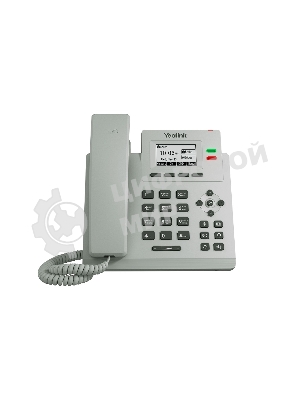 Телефон YEALINK SIP-T31P, светло-серый, 2 аккаунта, PoE, шт