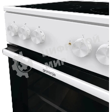 Плита электрическая Gorenje GEC5A41WG белый, конфорок 4 электрических, духовка 62 л, 50 см x 85 см x 59.4 см