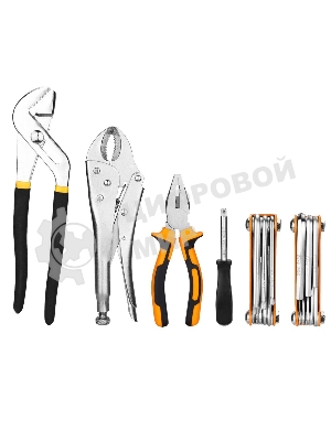 Набор инструментов для дома и авто в кейсе DEKO DKMT213