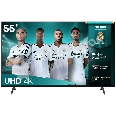 Телевизор Hisense 55'' 55A6Q черный DLED UHD 60Hz Smart TV