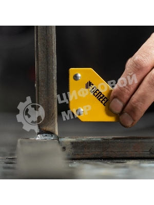 Набор из 2 магнитных сварочных фиксаторов и магнитной клеммы 