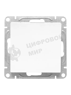 Механизм выключателя EKF UP1-SWW-12 одноклавишный, перекрестный, белый Эпика