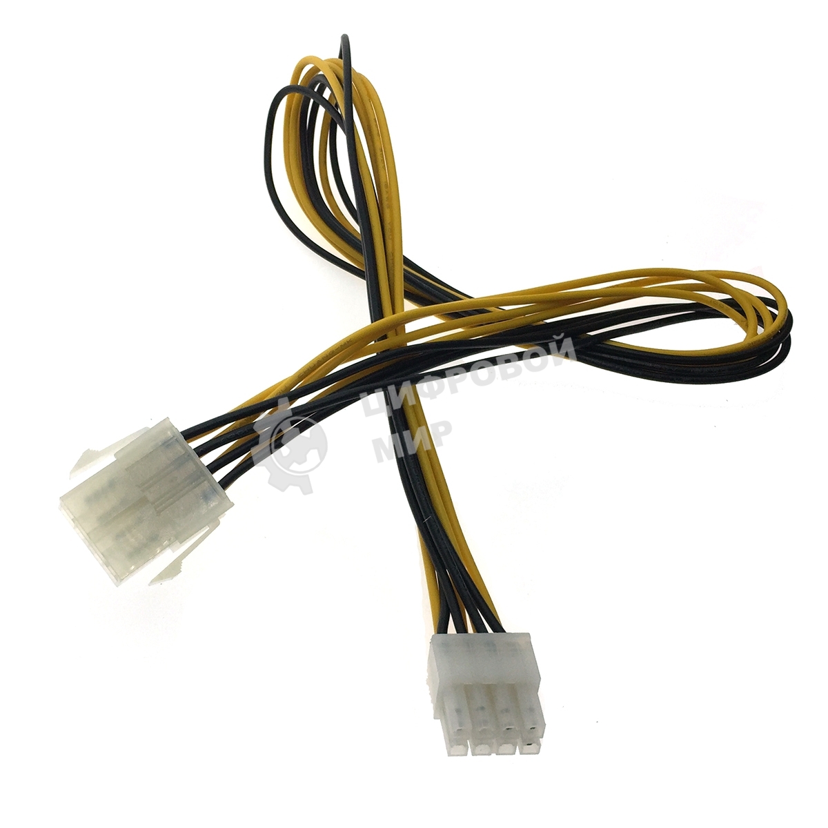 Переходник питания 8 pin для мат. платы, 50см удлинитель, (E8pinEXTCabMb50)