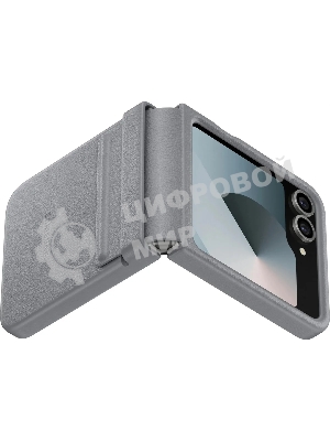 Чехол (клип-кейс) Samsung для Samsung Galaxy Z Flip6 Kindsuit Case Flip 6 (F741) серый (EF-VF741PJEGRU)
