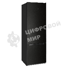 Холодильник Nordfrost NRB 124 B черный, двухкамерный 238/70 л морозилка снизу