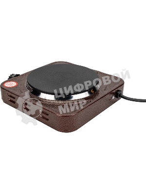 Плитка эл.(1 конф) Добрыня DO-2206 корич.(1000Вт) блин x12, 1000 ВтНапряжение 220 В, 50 Гц5 режимов нагреваДиаметр конфорки: 15 смЗащита от перегреваСветовой индикатор работыРезиновые ножки