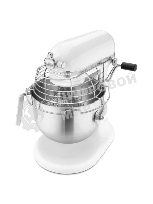 Миксер с подъемной чашей KitchenAid 5KSM7990XEWH Professional 6.9л белый