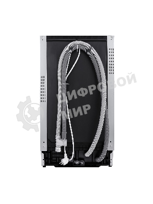 Встраиваемая посудомоечная машина Evelux BD 4502, белый, 44.8 см, 10 компл., 47 дБ, класс A++