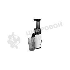 Соковыжималка Blackton Bt J3110 белый/черный, шнековая вертикальная, 130 Вт, 600 мл, электронное, реверс