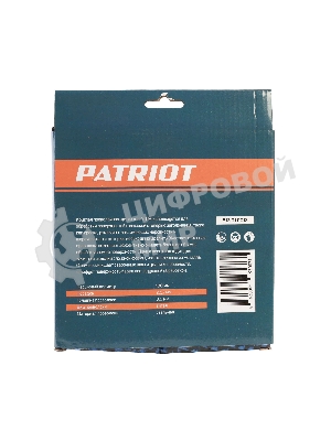 Щетка круглая витая (180х22.2 мм) EDGE by PATRIOT 813010013