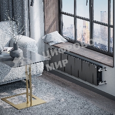 Радиатор биметаллический Royal Thermo PianoForte 200 черный- 14 секц.