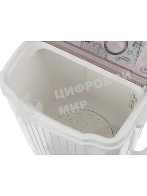 Стиральная машина Славда WS-30T/ЕТ белая, загрузка вертикальная 3кг, класс: C