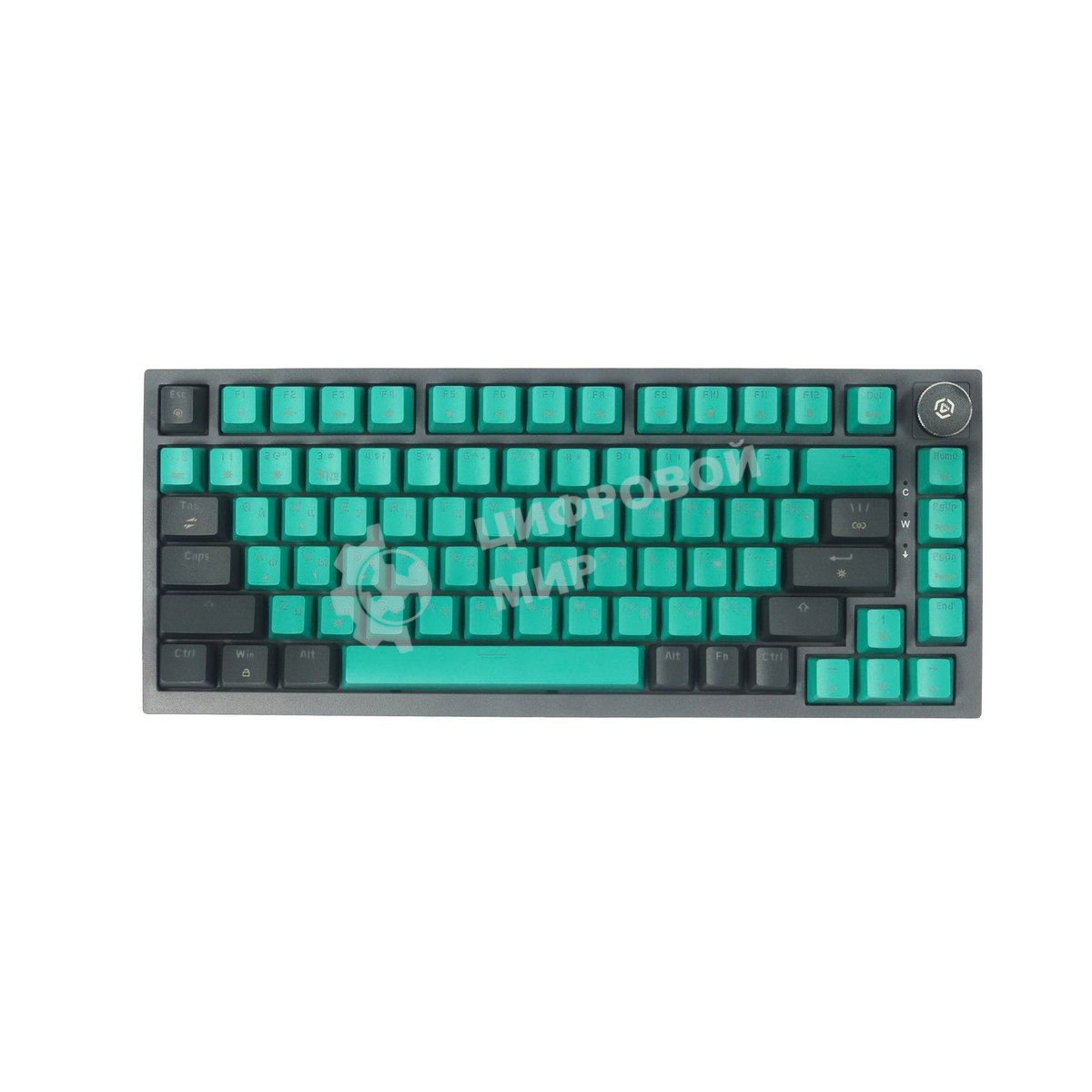 Клавиатура Raskat KM006 проводная, USB Type-A, чёрный/серый