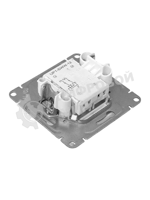 Механизм выключателя EKF UP1-SWW-12 одноклавишный, перекрестный, белый Эпика